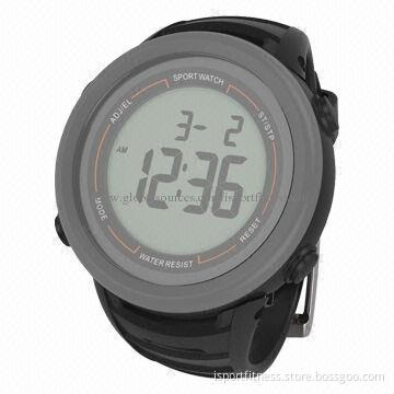 Two Alarms 10 Laps Waterproof Stopwatch with Bracelet